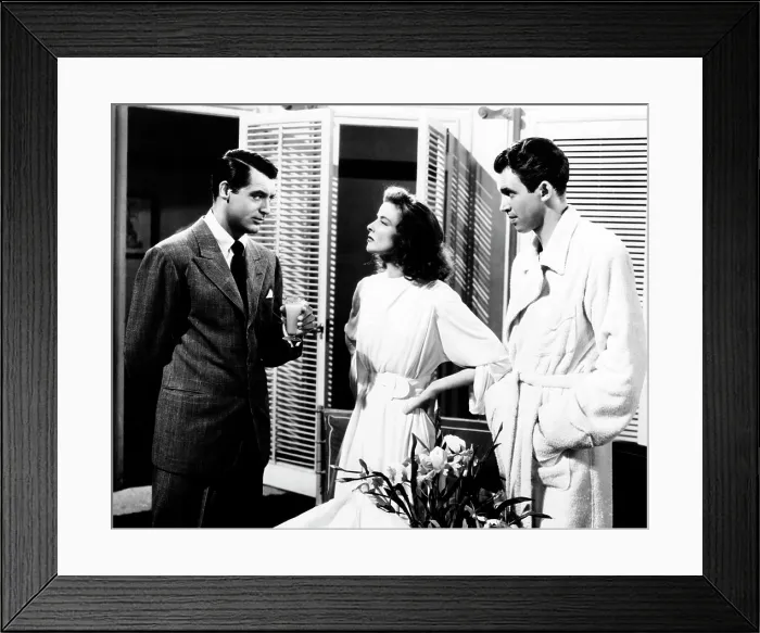 Framed Print : THE PHILADELPHIA STORY, Cary Grant, Katharine Hepburn, James Stewart, 1940 Framed Print : THE PHILADELPHIA STORY, Cary Grant, Katharine Hepburn, James Stewart, 1940