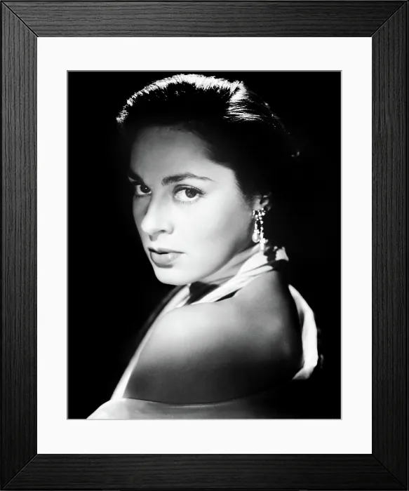 Framed Print : BACKFIRE, Viveca Lindfors, 1950