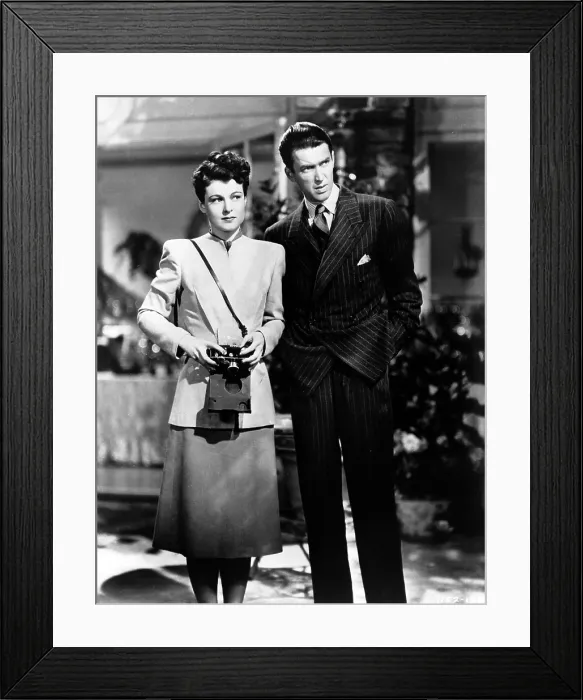 Framed Print : THE PHILADELPHIA STORY, Ruth Hussey, James Stewart, 1940