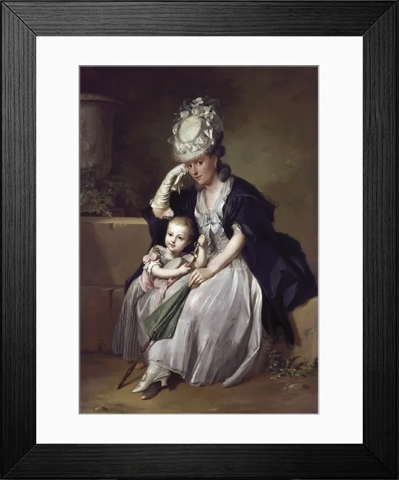 Framed Print : TISCHBEIN, Ludwig (18th c.-19th c.). Mother with Child. Oil on canvas. GERMANY. Kassel. Dresden State Art Gallery. - BeBa / Iberfoto / Everett Collection (537624)**US SALES ONLY** Framed Print : TISCHBEIN, Ludwig (18th c.-19th c.). Mother with Child. Oil on canvas. GERMANY. Kassel. Dresden State Art Gallery. - BeBa / Iberfoto / Everett Collection (537624)**US SALES ONLY**