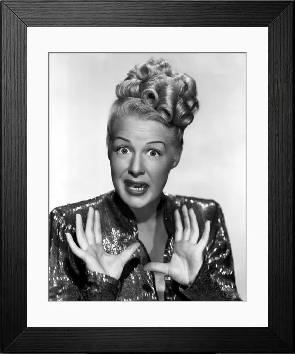 Framed Print : THE PERILS OF PAULINE, Betty Hutton, 1947