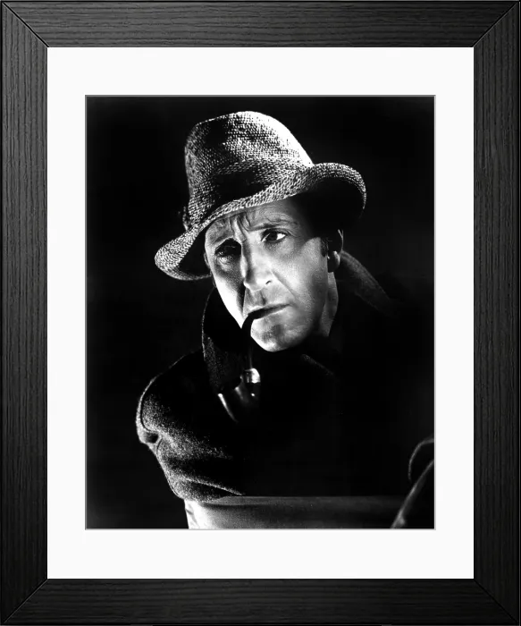 Framed Print : THE PEARL OF DEATH, Basil Rathbone, 1944