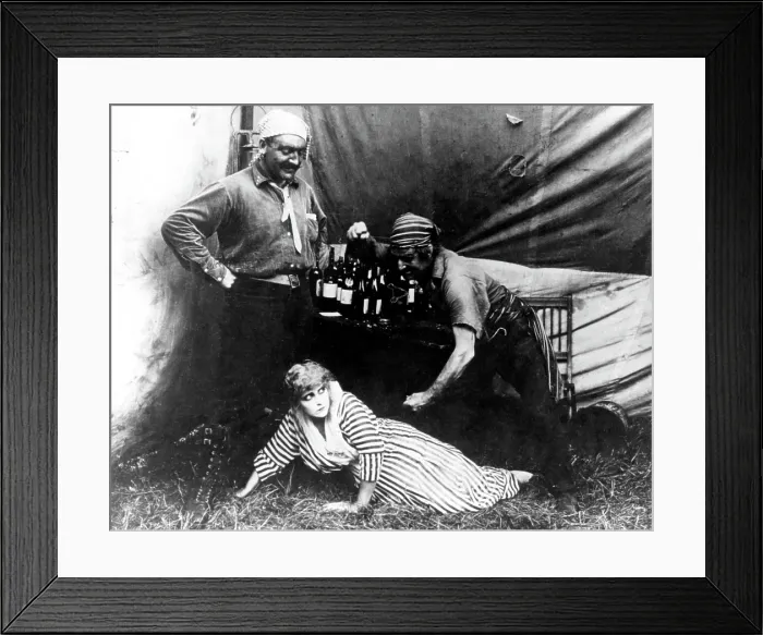 Framed Print : THE PERILS OF PAULINE, Clifford Bruce, Pearl White, 1914 Framed Print : THE PERILS OF PAULINE, Clifford Bruce, Pearl White, 1914