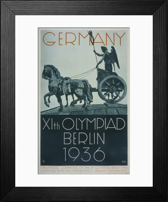 Framed Print : Germany--XIth Olympiad Berlin 1936
