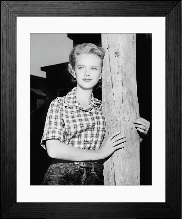 Framed Print : BAD DAY AT BLACK ROCK, Anne Francis, 1955 Framed Print : BAD DAY AT BLACK ROCK, Anne Francis, 1955