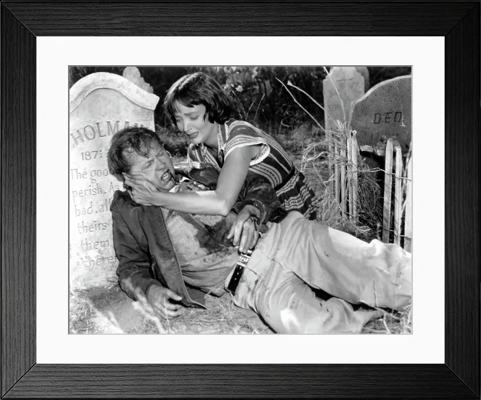 Framed Print : BABY FACE NELSON, Mickey Rooney, Carolyn Jones, 1957