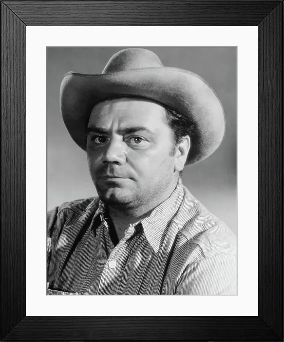 Framed Print : BAD DAY AT BLACK ROCK, Ernest Borgnine, 1955