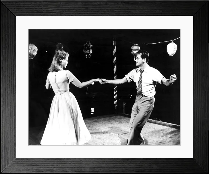 Framed Print : PICNIC, from left: Kim Novak, William Holden, 1955