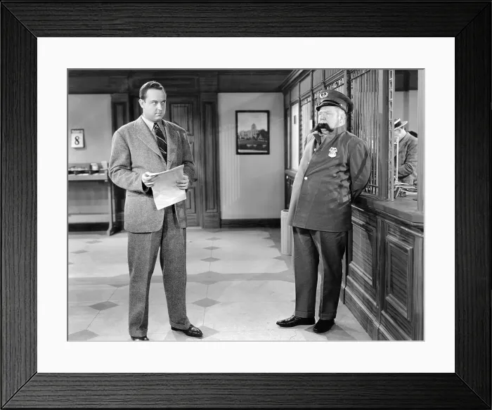 Framed Print : THE BANK DICK, Grady Sutton, W.C.Fields, 1940 Framed Print : THE BANK DICK, Grady Sutton, W.C.Fields, 1940