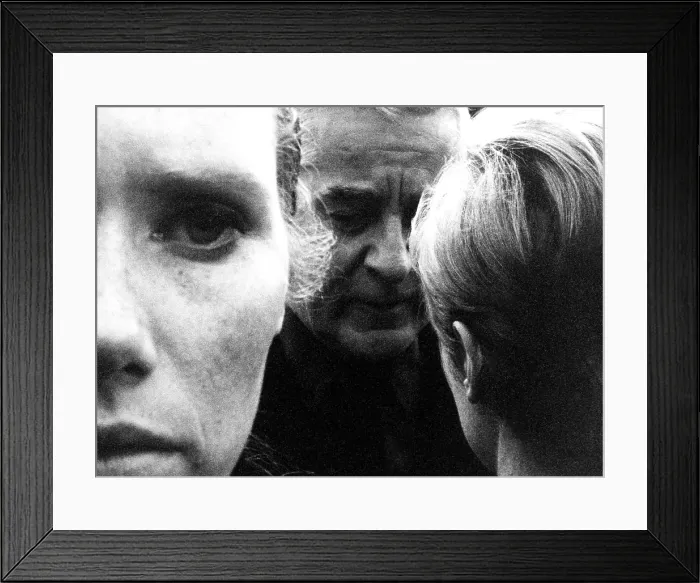 Framed Print : PERSONA, Liv Ullmann, Gunnar Bjornstrand, Bibi Andersson, 1966