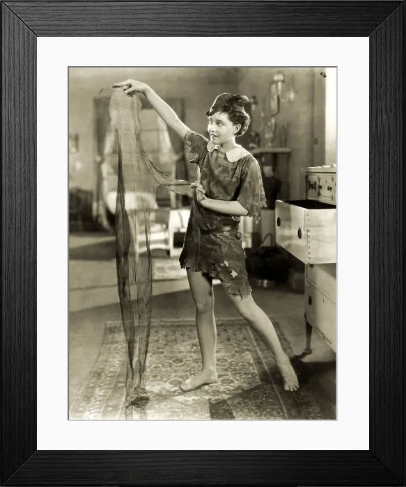 Framed Print : PETER PAN, Betty Bronson, 1924 Framed Print : PETER PAN, Betty Bronson, 1924