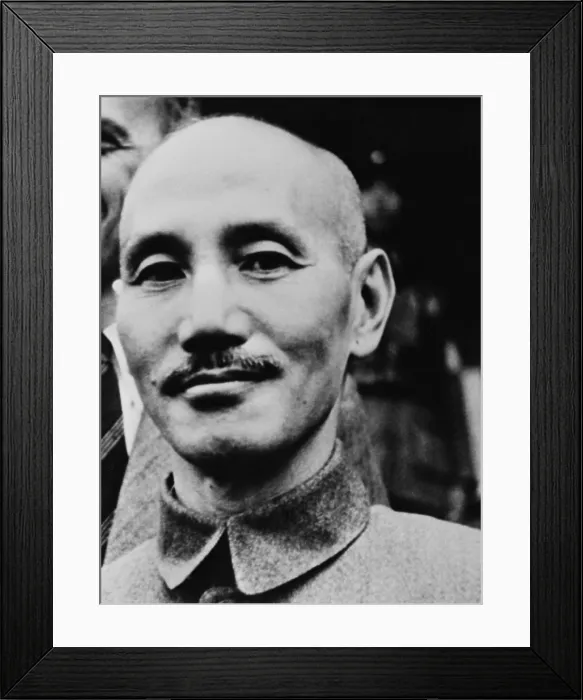 Framed Print : General Chiang Kai-shek of China. He was a difficult ally of the U.S. against Japan during World War 2. Ca. 1942. (BSLOC_2013_9_124) Framed Print : General Chiang Kai-shek of China. He was a difficult ally of the U.S. against Japan during World War 2. Ca. 1942. (BSLOC_2013_9_124)