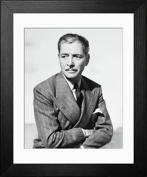 Framed Print : THE TALK OF THE TOWN, Ronald Colman, 1942 Framed Print : THE TALK OF THE TOWN, Ronald Colman, 1942
