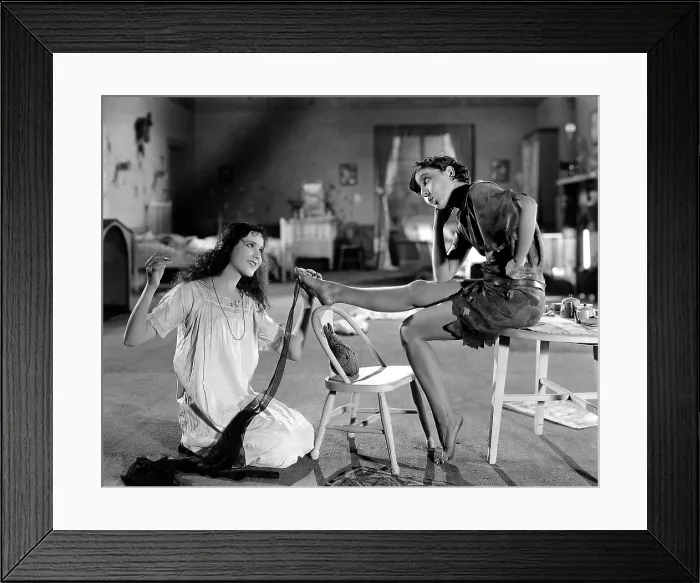 Framed Print : PETER PAN, Mary Brian, Betty Bronson, 1924 Framed Print : PETER PAN, Mary Brian, Betty Bronson, 1924