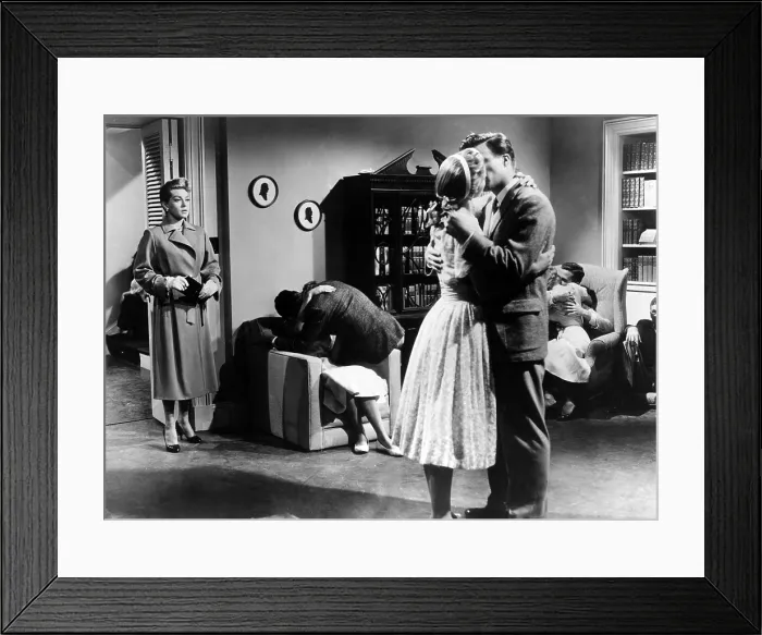Framed Print : PEYTON PLACE, Lana Turner, Diane Varsi, 1957. TM and Copyright 20th Century Fox Film Corp. All rights reserved. Courtesy: Everett Collection