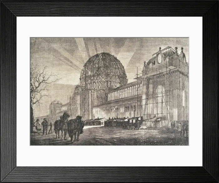 Framed Print : PAXTON, Joseph (1801-1865); PAXTON, Joseph (1801-1865). Crystal Palace. 1851; Crystal Palace. 1851 Framed Print : PAXTON, Joseph (1801-1865); PAXTON, Joseph (1801-1865). Crystal Palace. 1851; Crystal Palace. 1851