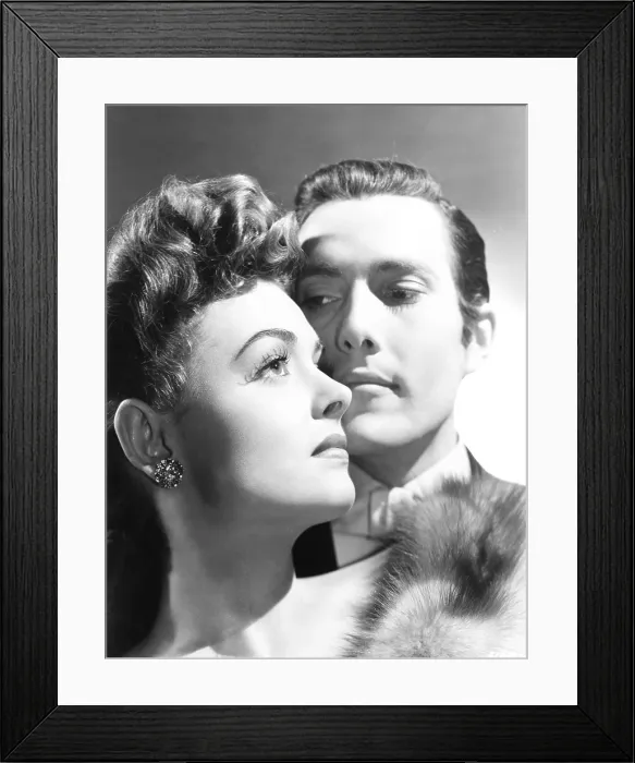 Framed Print : THE PICTURE OF DORIAN GRAY, from left: Donna Reed, Hurd Hatfield, 1945 Framed Print : THE PICTURE OF DORIAN GRAY, from left: Donna Reed, Hurd Hatfield, 1945