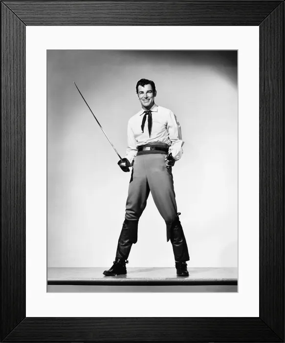 Framed Print : THE PIRATES OF MONTEREY, Rod Cameron, 1947