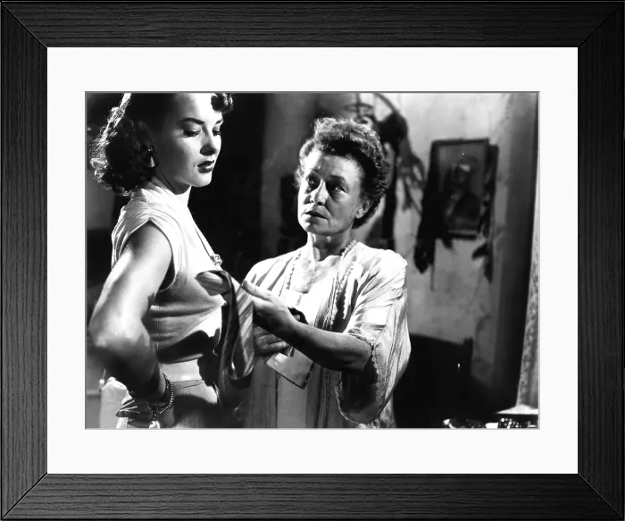 Framed Print : PICKUP ON SOUTH STREET, Jean Peters, Thelma Ritter, 1953, TM and Copyright 20th Century Fox Film Corp. All rights reserved Framed Print : PICKUP ON SOUTH STREET, Jean Peters, Thelma Ritter, 1953, TM and Copyright 20th Century Fox Film Corp. All rights reserved