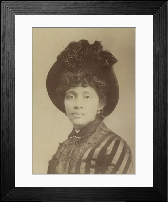 Framed Print : Lucy Eldine Parsons was a labor organizer, radical socialist, and anarchist communist, c. 1886 Framed Print : Lucy Eldine Parsons was a labor organizer, radical socialist, and anarchist communist, c. 1886