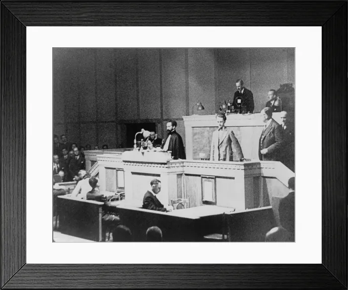 Framed Print : Haile Selassie appealed to the League of Nations for help against Italian aggression Framed Print : Haile Selassie appealed to the League of Nations for help against Italian aggression