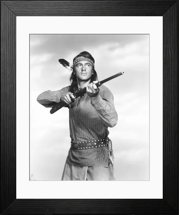 Framed Print : TAZA, SON OF COCHISE, Rock Hudson, 1954 Framed Print : TAZA, SON OF COCHISE, Rock Hudson, 1954