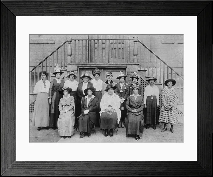 Framed Print : Phyllis Wheatley Club, Buffalo, NY, was an affiliate of the Natl Assoc. of Colored Women's Clubs. Founded in 1899, they established a settlement house in 1905 Framed Print : Phyllis Wheatley Club, Buffalo, NY, was an affiliate of the Natl Assoc. of Colored Women's Clubs. Founded in 1899, they established a settlement house in 1905