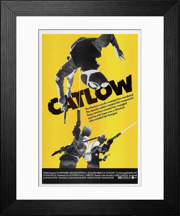 Framed Print : CATLOW, US poster, 1971 Framed Print : CATLOW, US poster, 1971