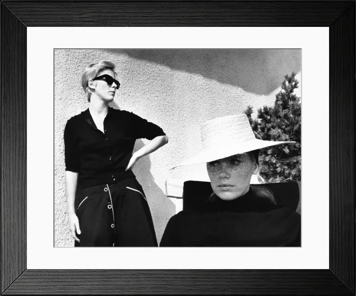 Framed Print : PERSONA, from left: Bibi Andersson, Liv Ullmann, 1966