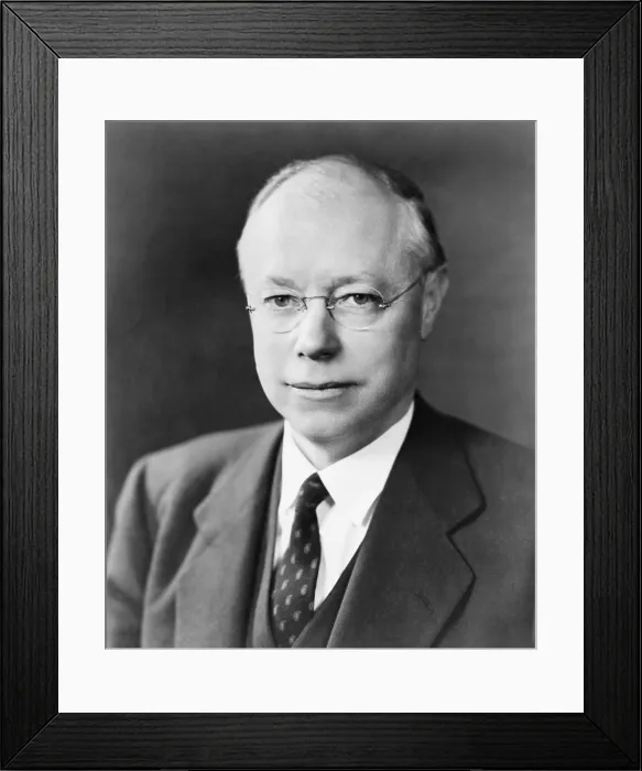 Framed Print : Robert Taft was the son of President Howard Taft. The Ohio senator unsuccessfully sought the Republican Presidential nomination in 1940, 1948, and 1952. (BSLOC_2014_13_35)