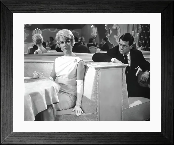 Framed Print : PILLOW TALK, Doris Day, Rock Hudson, 1959