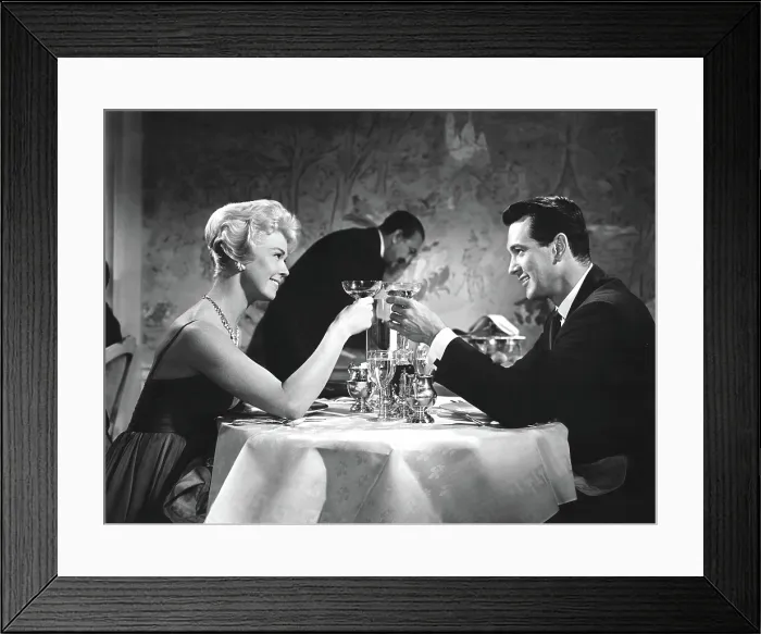 Framed Print : PILLOW TALK, Doris Day, Rock Hudson, 1959