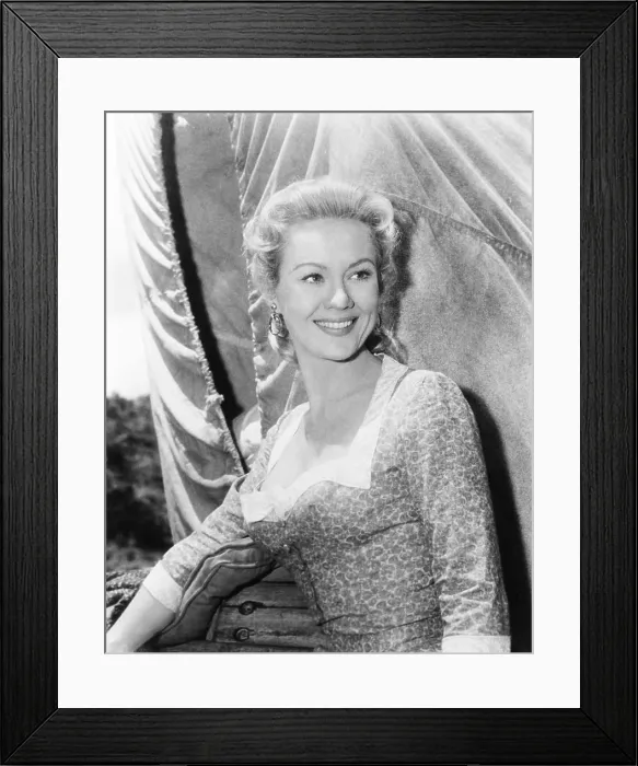 Framed Print : THE TALL STRANGER, Virginia Mayo, 1957