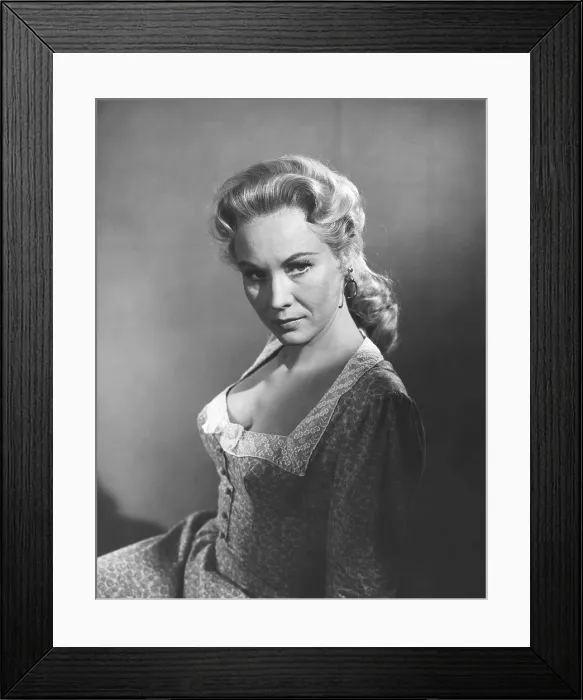 Framed Print : THE TALL STRANGER, Virginia Mayo, 1957