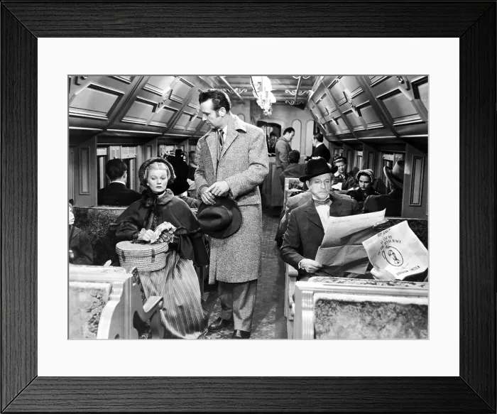 Framed Print : THE TALL TARGET, Barbara Billingsley, Dick Powell, 1951