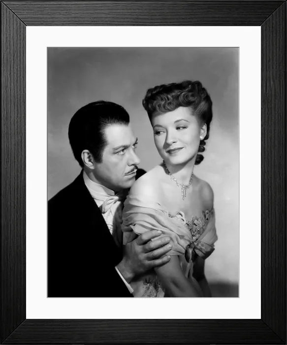 Framed Print : THE PHANTOM OF THE OPERA, Nelson Eddy, Susanna Foster, 1943