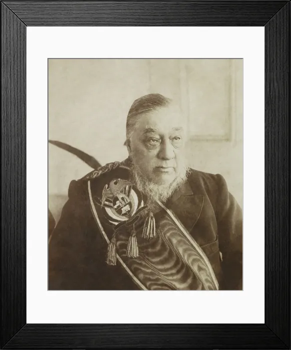 Framed Print : Paul Kruger, exiled President of the South African Republic, c. 1900-1904