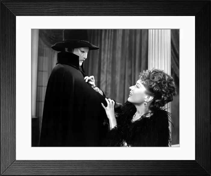 Framed Print : PHANTOM OF THE OPERA, Claude Rains, Jane Farrar, 1943 Framed Print : PHANTOM OF THE OPERA, Claude Rains, Jane Farrar, 1943