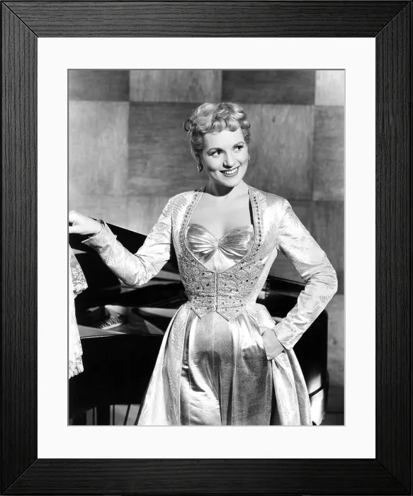 Framed Print : PHFFFT, Judy Holliday (in a gown by Jean Louis), 1954 Framed Print : PHFFFT, Judy Holliday (in a gown by Jean Louis), 1954