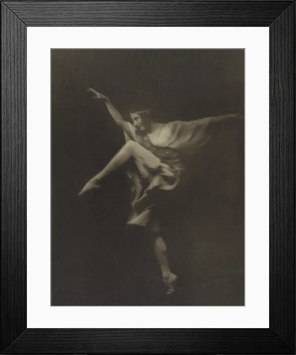 Framed Print : Prima ballerina, Anna Pavlova in a 1915 performance photo by Arnold Genthe. Beyond her repertoire of classic ballet, she danced with Sergei Pavlovich Diaghilevs Ballets Russes Framed Print : Prima ballerina, Anna Pavlova in a 1915 performance photo by Arnold Genthe. Beyond her repertoire of classic ballet, she danced with Sergei Pavlovich Diaghilevs Ballets Russes