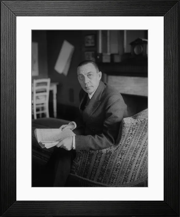 Framed Print : Igor Stravinsky Russian-born composer, pianist, and conductor, c. 1920