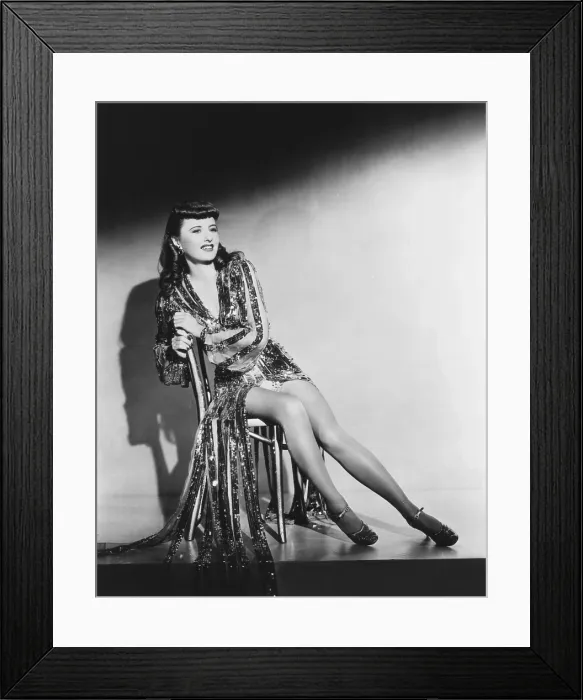 Framed Print : BALL OF FIRE, Barbara Stanwyck, 1941 Framed Print : BALL OF FIRE, Barbara Stanwyck, 1941