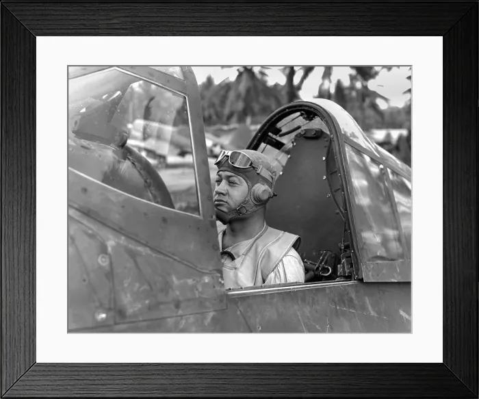 Framed Print : Major Gregory Pappy Boyington, USMC, Commanding Officer of a Marine Fighter Squadron. He lead the Black Sheep Squadron against the Japanese during World War 2 Framed Print : Major Gregory Pappy Boyington, USMC, Commanding Officer of a Marine Fighter Squadron. He lead the Black Sheep Squadron against the Japanese during World War 2