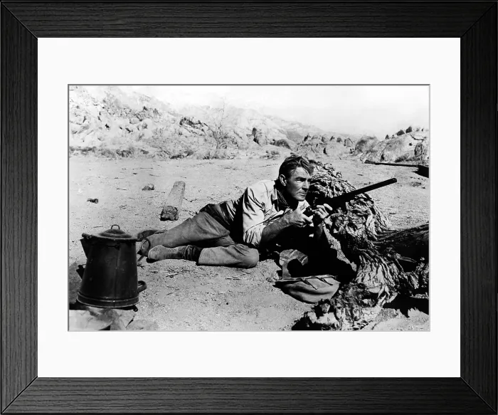 Framed Print : THE TALL T, Randolph Scott, 1957 Framed Print : THE TALL T, Randolph Scott, 1957