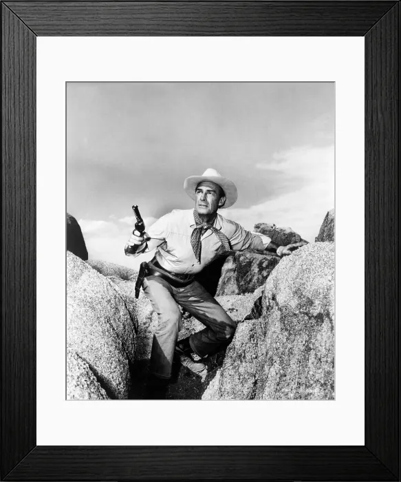 Framed Print : THE TALL T, Randolph Scott, 1957