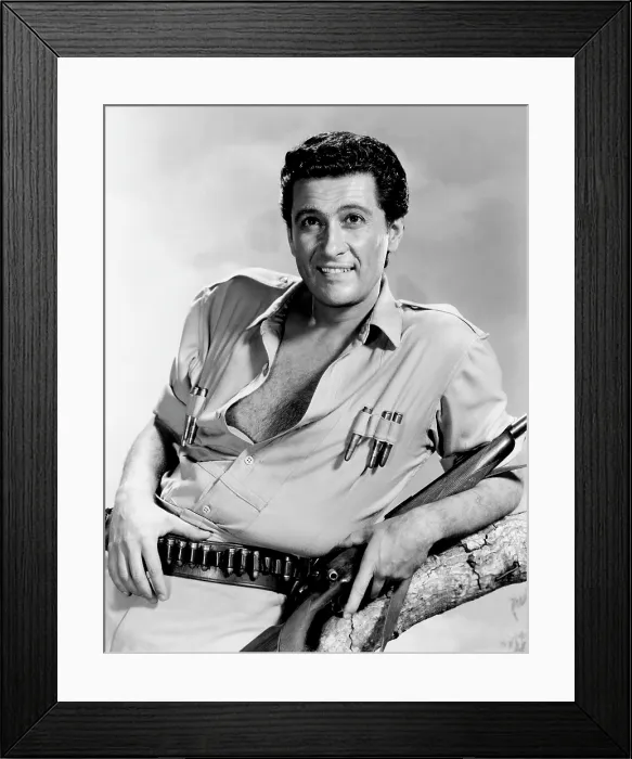 Framed Print : TARZAN THE APE MAN, Cesare Danova, 1959 Framed Print : TARZAN THE APE MAN, Cesare Danova, 1959
