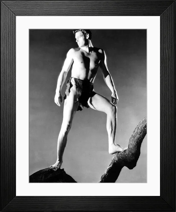 Framed Print : TARZAN THE APE MAN, Johnny Weissmuller, 1932 Framed Print : TARZAN THE APE MAN, Johnny Weissmuller, 1932