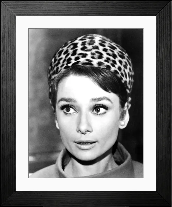 Framed Print : CHARADE, Audrey Hepburn, 1963