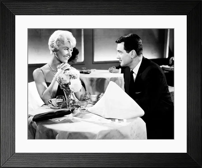 Framed Print : PILLOW TALK, from left, Doris Day, Rock Hudson, 1959 Framed Print : PILLOW TALK, from left, Doris Day, Rock Hudson, 1959
