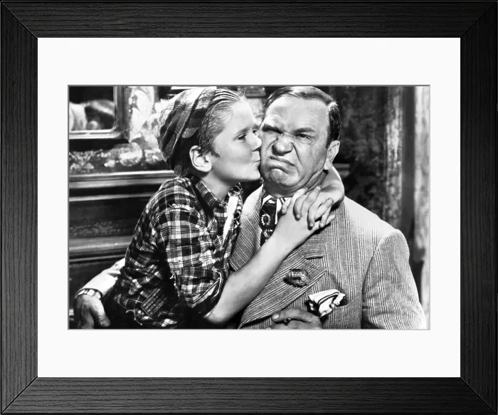 Framed Print : THE BOWERY, Jackie Cooper, Wallace Beery, 1931